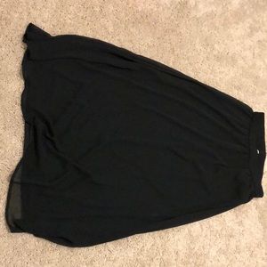 Black skirt